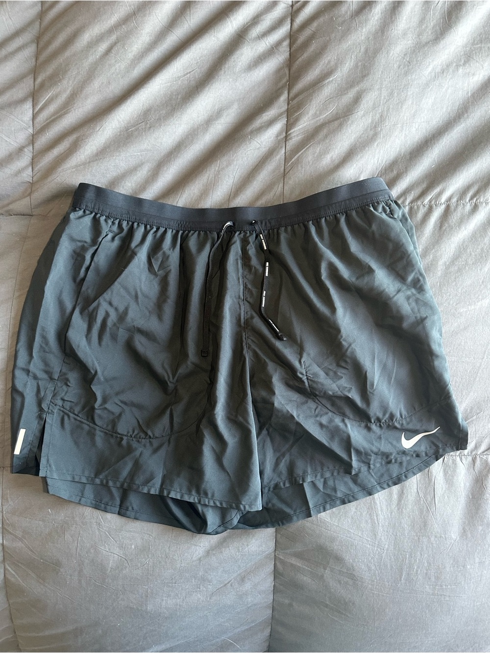 Nike Men's Black Running Shorts with Inner Liner 5”